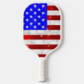Amerikaanse vlag pickleball paddle (Voorkant)