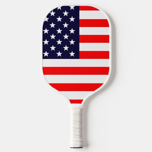 Amerikaanse Vlag Pickleball Paddle (Voorkant)