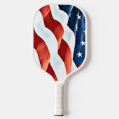 Amerikaanse Vlag Pickleball Paddle (Achterkant)