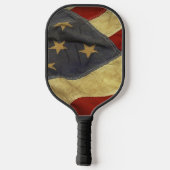 Amerikaanse vlag pickleball paddle (Achterkant)