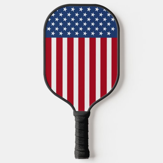 Amerikaanse vlag pickleball paddle (Voorkant)