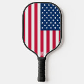 Amerikaanse vlag Pickleball Paddle (Achterkant)
