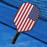 Amerikaanse vlag pickleball paddle<br><div class="desc">Amerikaans vlaggenontwerp</div>
