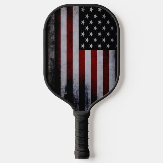 Amerikaanse vlag pickleball paddle (Voorkant)