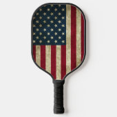 Amerikaanse vlag pickleball paddle (Voorkant)