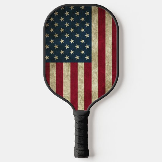 Amerikaanse vlag pickleball paddle (Voorkant)