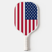 Amerikaanse vlag pickleball paddle (Voorkant)