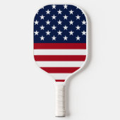 Amerikaanse vlag pickleball paddle (Voorkant)