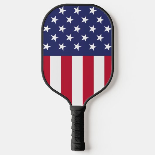 Amerikaanse vlag pickleball paddle (Voorkant)