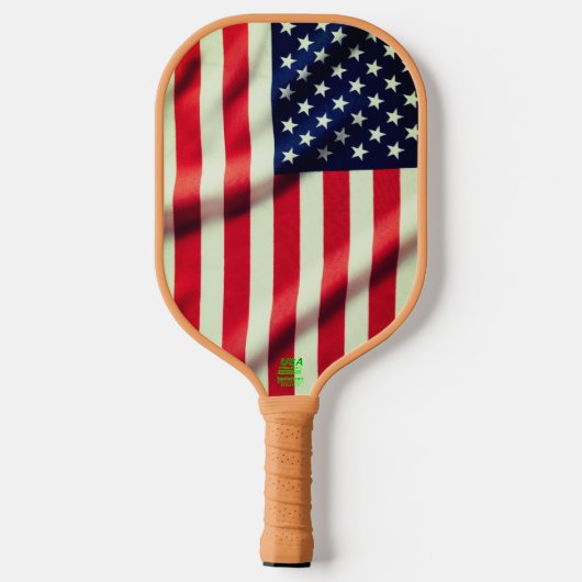 Amerikaanse vlag pickleball paddle (Achterkant)