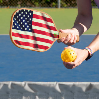 Amerikaanse vlag pickleball paddle