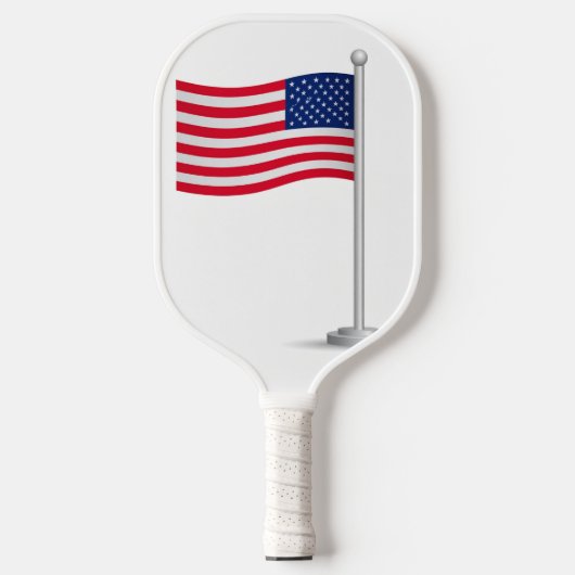 amerikaanse vlag pickleball paddle (Voorkant)