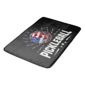 Amerikaanse vlag Pickleball Speler Badmat (Gekanteld)