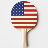 Amerikaanse VLAG Ping-Pong Paddle Tafeltennisbatje (Voorkant)