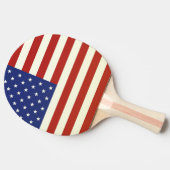 Amerikaanse VLAG Ping-Pong Paddle Tafeltennisbatje (Zijkant)