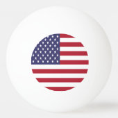 Amerikaanse vlag pingpongbal (Voorkant)
