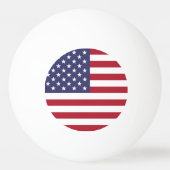 Amerikaanse vlag pingpongbal (Voorkant)