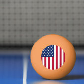 Amerikaanse vlag pingpongbal (Net)