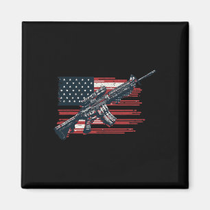 Amerikaanse vlag Pistolen 1 juli Pistolen Independ Magneet