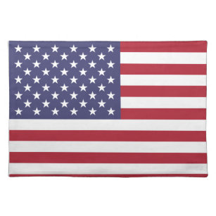 Amerikaanse vlag placemat