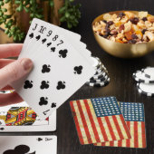 Amerikaanse vlag pokerkaarten (Insitu)