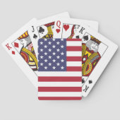 Amerikaanse vlag pokerkaarten (Achterkant)