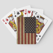  Amerikaanse vlag Pokerkaarten (Achterkant)