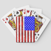 Amerikaanse vlag pokerkaarten (Achterkant)