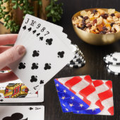 Amerikaanse vlag pokerkaarten (Insitu)