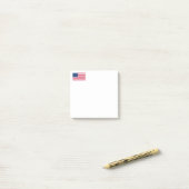 Amerikaanse vlag post-it® notes (Op bureau)