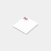 Amerikaanse vlag post-it® notes (Schuin)