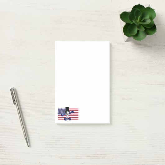 Amerikaanse vlag post-it® notes (Kantoor)