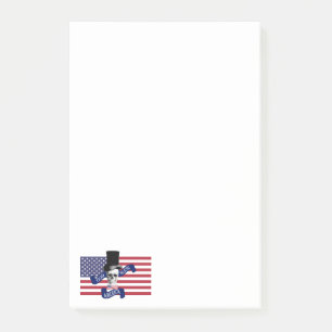 Amerikaanse vlag post-it® notes