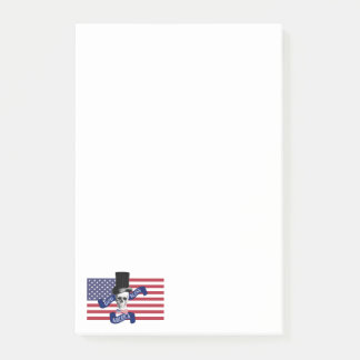 Amerikaanse vlag post-it® notes