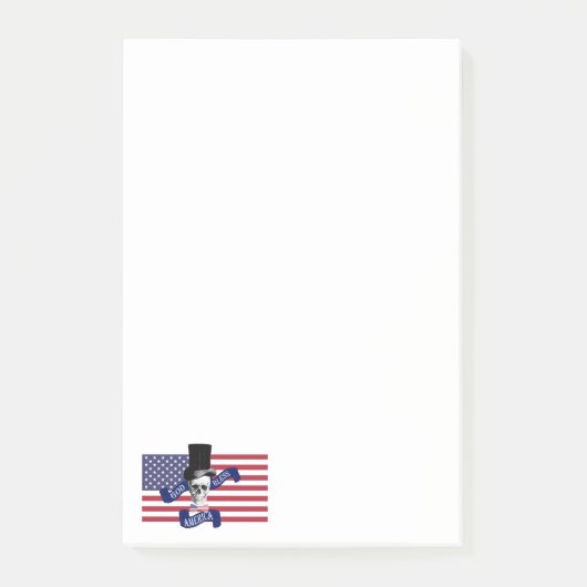 Amerikaanse vlag post-it® notes (Voorkant)