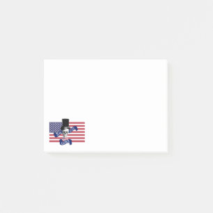 Amerikaanse vlag post-it® notes
