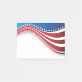 Amerikaanse vlag Post-it notes (Voorkant)