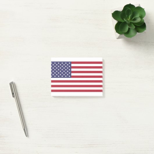 Amerikaanse vlag post-it® notes (Kantoor)