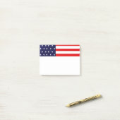 Amerikaanse vlag post-it® notes (Op bureau)