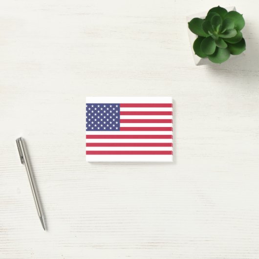 Amerikaanse vlag post-it® notes (Kantoor)