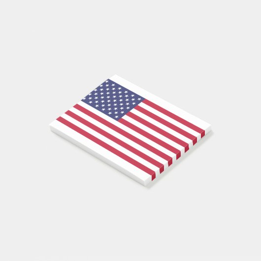 Amerikaanse vlag post-it® notes (Schuin)