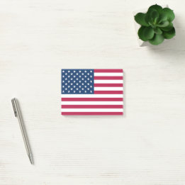 Amerikaanse vlag post-it® notes