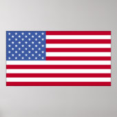 Amerikaanse vlag poster (Voorkant)
