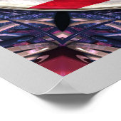 Amerikaanse vlag poster (Hoek)