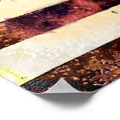 Amerikaanse vlag Poster (Hoek)