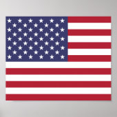 Amerikaanse vlag poster (Voorkant)