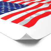 Amerikaanse vlag poster (Hoek)