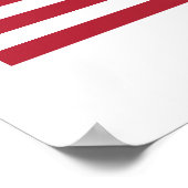 Amerikaanse vlag poster (Hoek)