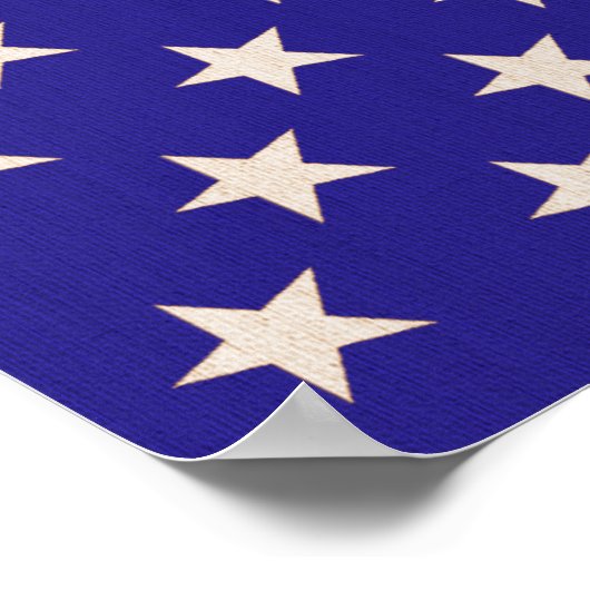 Amerikaanse vlag poster (Hoek)