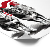 Amerikaanse vlag poster (Hoek)